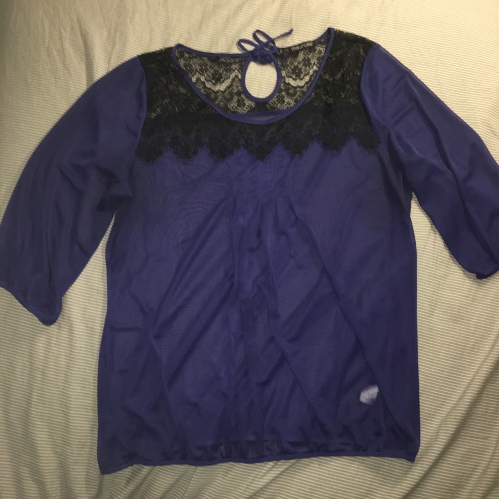 Maurice’s purple blouse